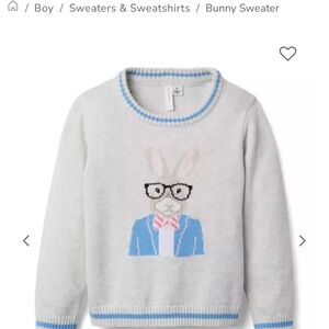 Janie and Jack Bunny sweater
